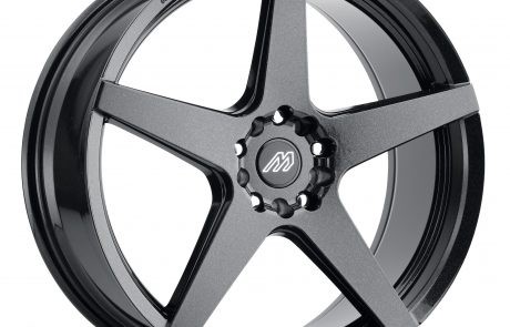 2Crave No.1 Glossy Black / Machined Face
